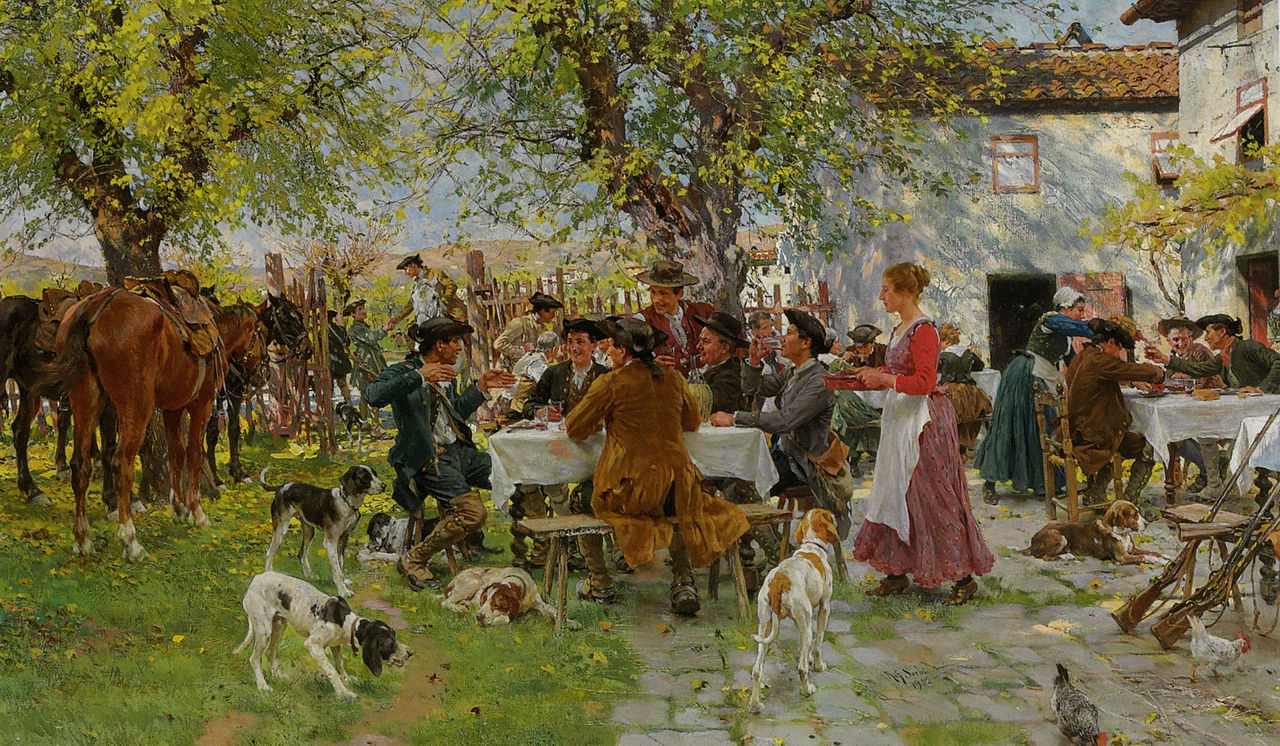 Il pranzo dei cacciatori